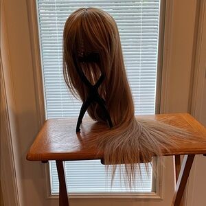 Gorgeous Hair Topic Mega Brazilian Girl Wig Color:D270 Blondes,Light Brown& Reds